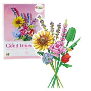 Klocki Konstrukcyjne Bukiet Kwiatów Kompozycja 539 el. LEAN Toys