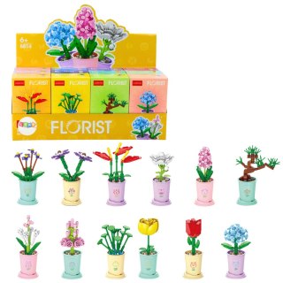 Klocki Konstrukcyjne Pojedynczy Kwiat W Doniczce 36-60 el. Stator