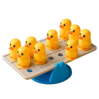 Gra Zręcznościowa Edukacyjna Dla Dzieci Balansujące Kaczuszki LEAN TOYS