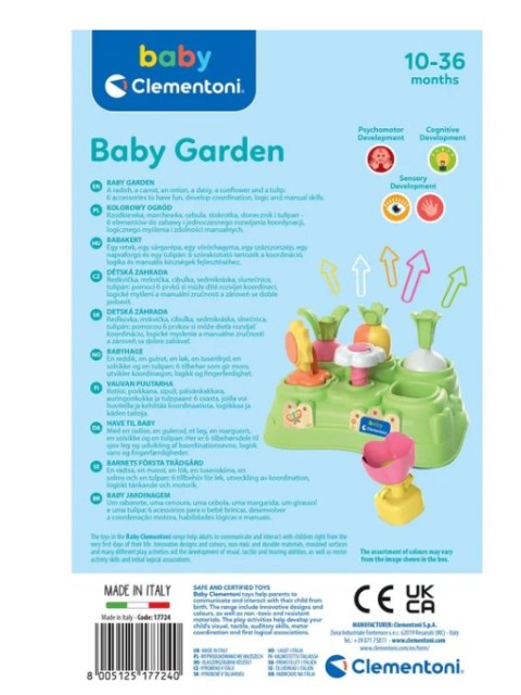 Sorter Kolorowy Ogród Kwiatki Clementoni 19504 Clementoni