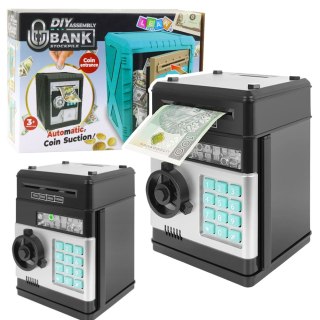 Sejf Skarbonka DIY Do Złożenia Skarbonka Elektroniczna PIN Dźwięki LEAN Toys