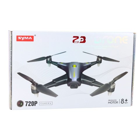 Dron Syma Z3 PRO Kamera HD WiFi Zdalnie Sterowany RC Czarny LEAN Toys