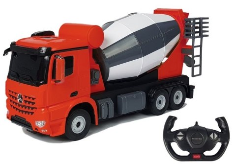 Auto R/C Mercedes-Benz Arocs Rastar 1:14 Czerwone na Pilota Rastar