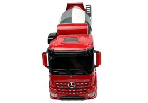 Auto R/C Mercedes-Benz Arocs Rastar 1:14 Czerwone na Pilota Rastar