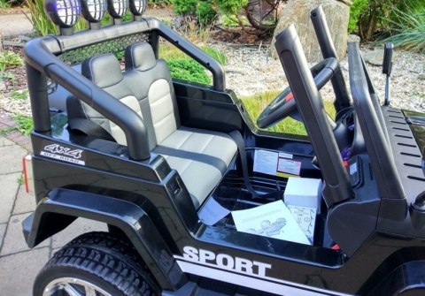 Auto na Akumulator S2388 Jeep Czarny 4x45W LEAN CARS