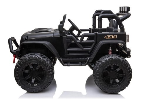 Auto na akumulator Jeep JC666 Czarny Lakierowany LEAN CARS