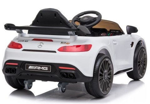 Auto na akumulator Mercedes AMG GT R Biały LEAN CARS
