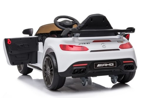 Auto na akumulator Mercedes AMG GT R Biały LEAN CARS