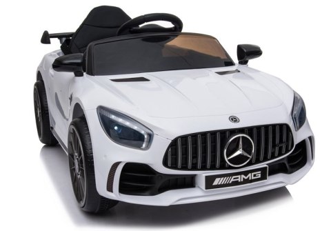 Auto na akumulator Mercedes AMG GT R Biały LEAN CARS