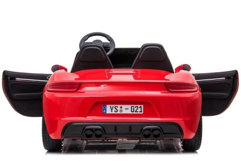 Auto na akumulator YSA021A Czerwony Lakierowany LEAN CARS