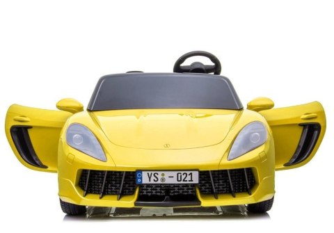 Auto na akumulator YSA021A Żółty Lakierowany LEAN CARS