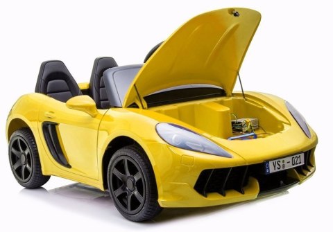 Auto na akumulator YSA021A Żółty Lakierowany LEAN CARS