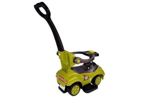 Jeździk z Pchaczem Mega Car 3w1 Żółty LEAN CARS