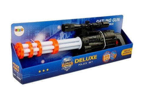 Karabin Snajperski na Baterie Działko Obrotowe Policyjne 62 cm LEAN Toys