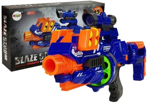 Pistolet Karabin na Piankowe Kulki Blaze 12 sztuk LEAN Toys
