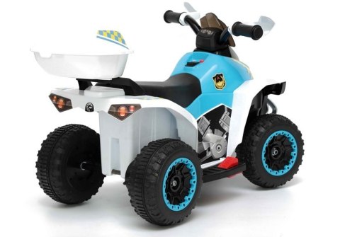 Quad na Akumulator GTS1188-A Biały Policyjny LEAN CARS