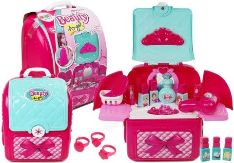 Różowy Zestaw Piękności w Plecaku LEAN Toys