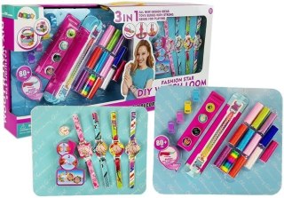 Zestaw do Tworzenia Zegarków Zrób to sam DIY 80 elementów LEAN Toys