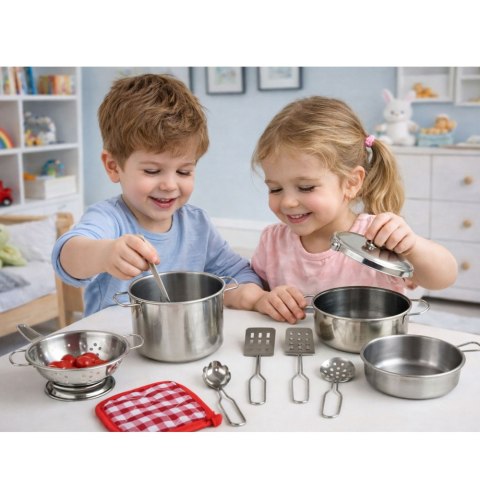Zestaw Garnków i Akcesoriów Kuchennych Dla Dzieci LEAN Toys