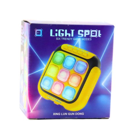 Gra Konsola Elektroniczna Zręcznościowa Edukacyjna 6 Gier Trybów LEAN TOYS