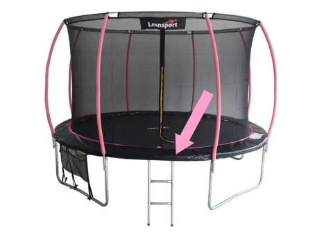 Osłona na sprężyny do Trampoliny Sport Max 10ft Czarno-Różowa LEAN Sport