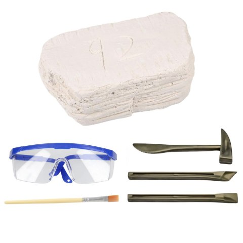 Zestaw Archeologiczny Wykopaliska Czaszek Kości Narzędzia Akcesoria LEAN Toys