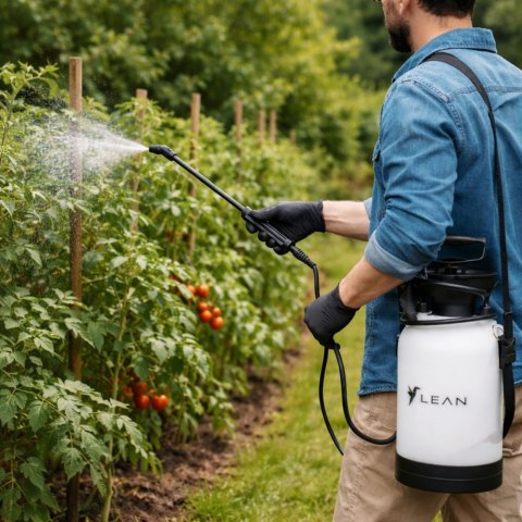 Ręczny Opryskiwacz Ciśnieniowy Do Podlewania Nawożenia Opryskiwania LEAN 5L LEAN