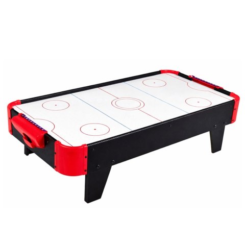 Mini Stół Air Hockey Stołowy Gra Zręcznościowa Dla Dzieci Czarny LEAN Toys