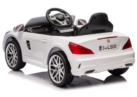 Auto Na Akumulator Mercedes SL500 S506 Białe LEAN CARS