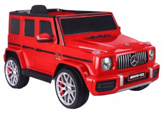 Auto Na Akumulator Mercedes G63 S306-1 Czerwony LEAN CARS