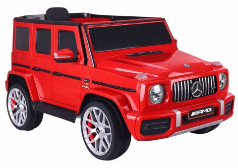 Auto Na Akumulator Mercedes G63 S306-1 Czerwony LEAN CARS