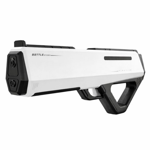 Elektryczny Pistolet Karabin Broń Na Wodę Biały Zasięg 12m 400ml LEAN Toys