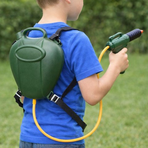 Zestaw Gaśniczy Plecak Zbiornik Na Wodę Z Pistoletem Zielony 2,3 L LEAN Toys