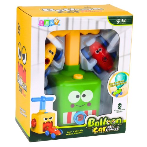 Wyrzutnia Balonów Autek Zabawka Edukacyjna Dla Dzieci Żaba LEAN Toys