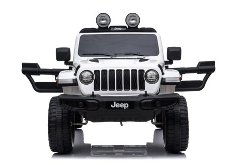 Auto na Akumulator Jeep Rubicon 4x4 Biały LEAN CARS