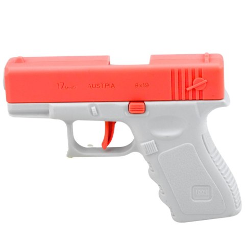 Mini Glock Pistolet Na Wodę Broń Dla Dzieci Różowy 13 cm LEAN TOYS
