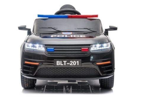 Pojazd na Akumulator BLT-201 Policja Czarny LEAN CARS