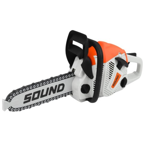 Zestaw Majsterkowicza Piła Łańcuchowa Kask Okulary Narzędzia Dźwięki LEAN Toys