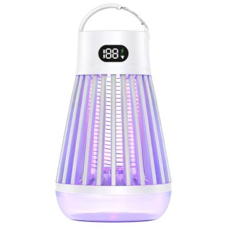 Elektryczna Lampka Owadobójcza Na Komary Światło UV Biała LEAN