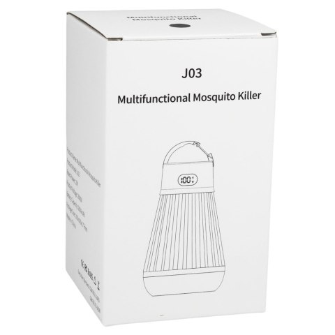 Elektryczna Lampka Owadobójcza Na Komary Światło UV Biała LEAN