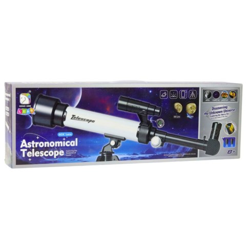 Teleskop Astronomiczny Luneta Dla Dzieci Uchwyt Na Telefon Okulary 30x 60x LEAN Toys
