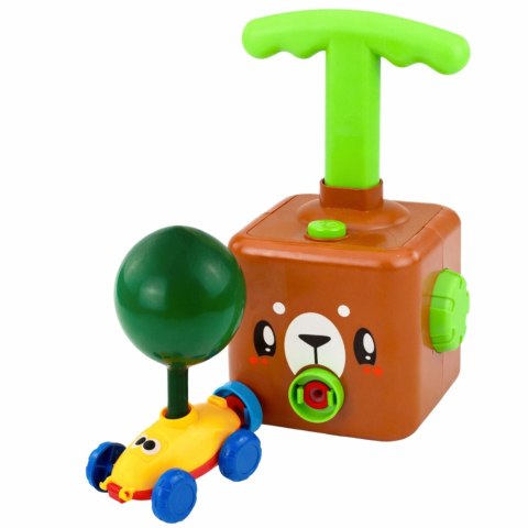 Wyrzutnia Balonów Autek Zabawka Edukacyjna Dla Dzieci Miś LEAN Toys