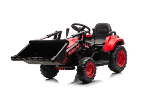 Traktor Na Akumulator Z łyżką BW-X002A Czerwony LEAN CARS
