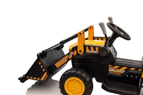 Traktor Na Akumulator Z łyżką BW-X002A Żółty LEAN CARS