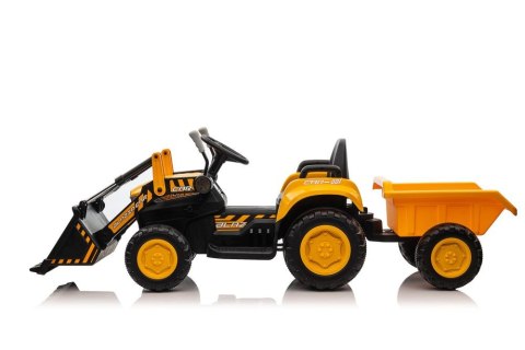 Traktor Na Akumulator Z łyżką BW-X002A Żółty LEAN CARS
