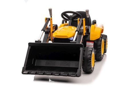 Traktor Na Akumulator Z łyżką BW-X002A Żółty LEAN CARS