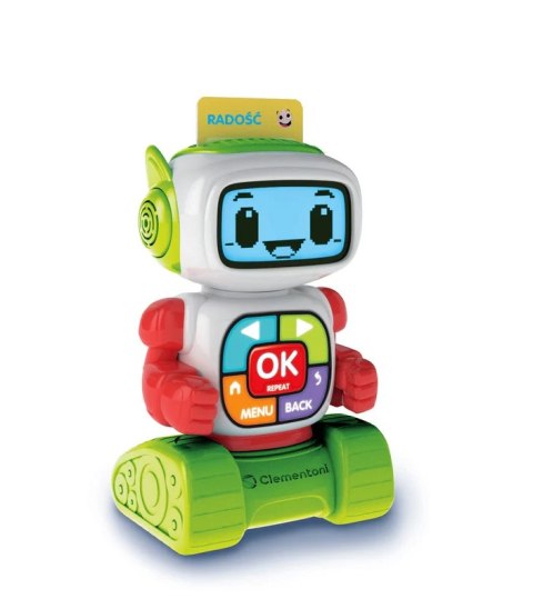 Edukacyjny Robot Eddie Język Polski Uczę się Bawiąc Clementoni 50411 Clementoni