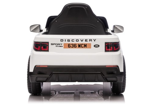 Pojazd Na Akumulator Land Rover Discovery DLS-K06 Biały LEAN CARS