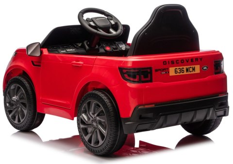 Pojazd Na Akumulator Land Rover Discovery DLS-K06 Czerwony LEAN CARS