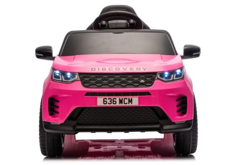 Pojazd Na Akumulator Land Rover Discovery DLS-K06 Różowy LEAN CARS